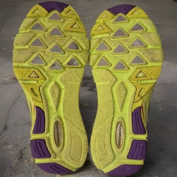 Saucony Kinvara 4 10197-1 Purple Neon Running Shoes Sneakers Size 10.5 Womens - Picture 7 of 8